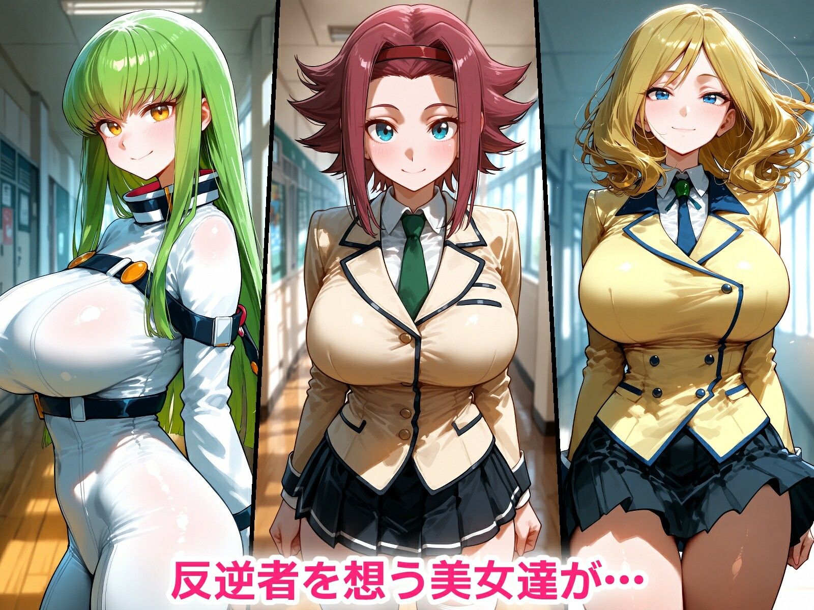 催●おじさんに寝取られる！反逆者を想う美女たち〜全員メス堕ち・孕ませ〜 - サンプル画像 1