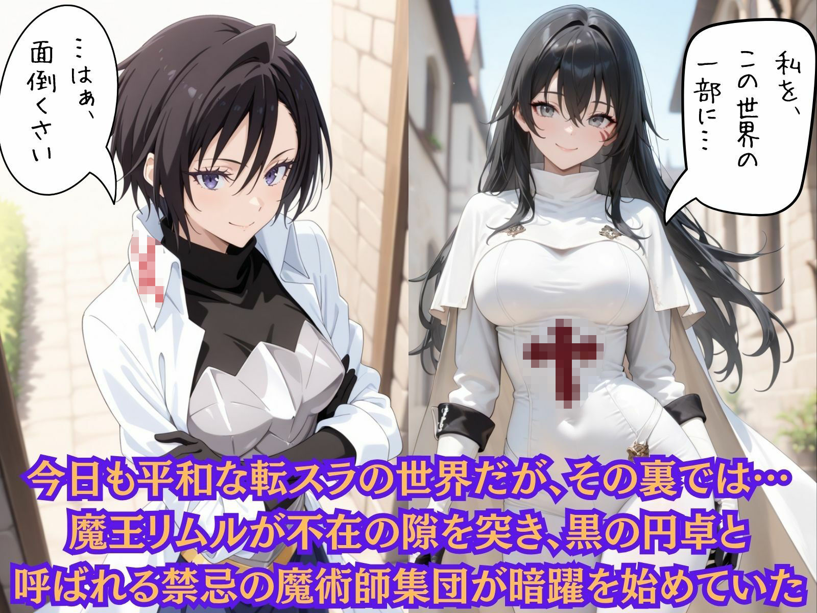 もしも魔国の誇り高きヒロイン達を強●的に●●の力で着せ替え人形に堕として弄んだら？転スラ編 2 - サンプル画像 1