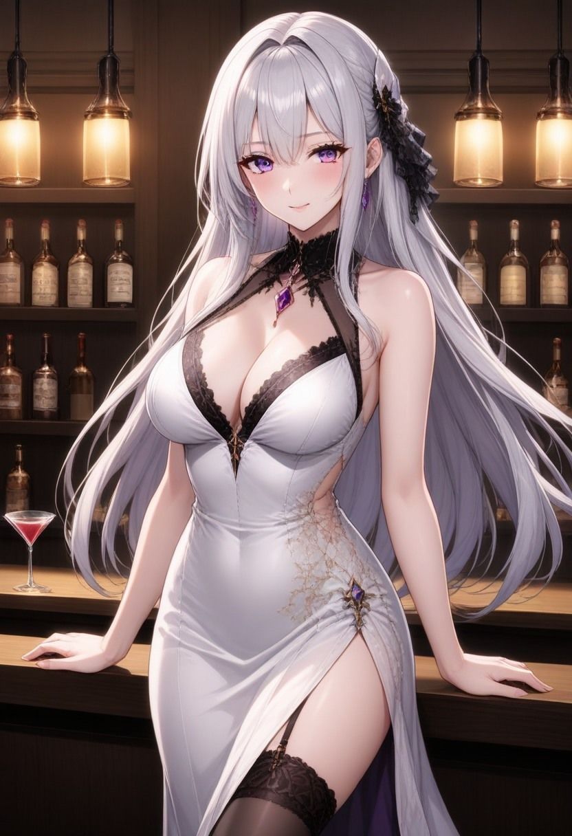 【AI生成】銀月のセレナ 300 Illustrations Collection - サンプル画像 1