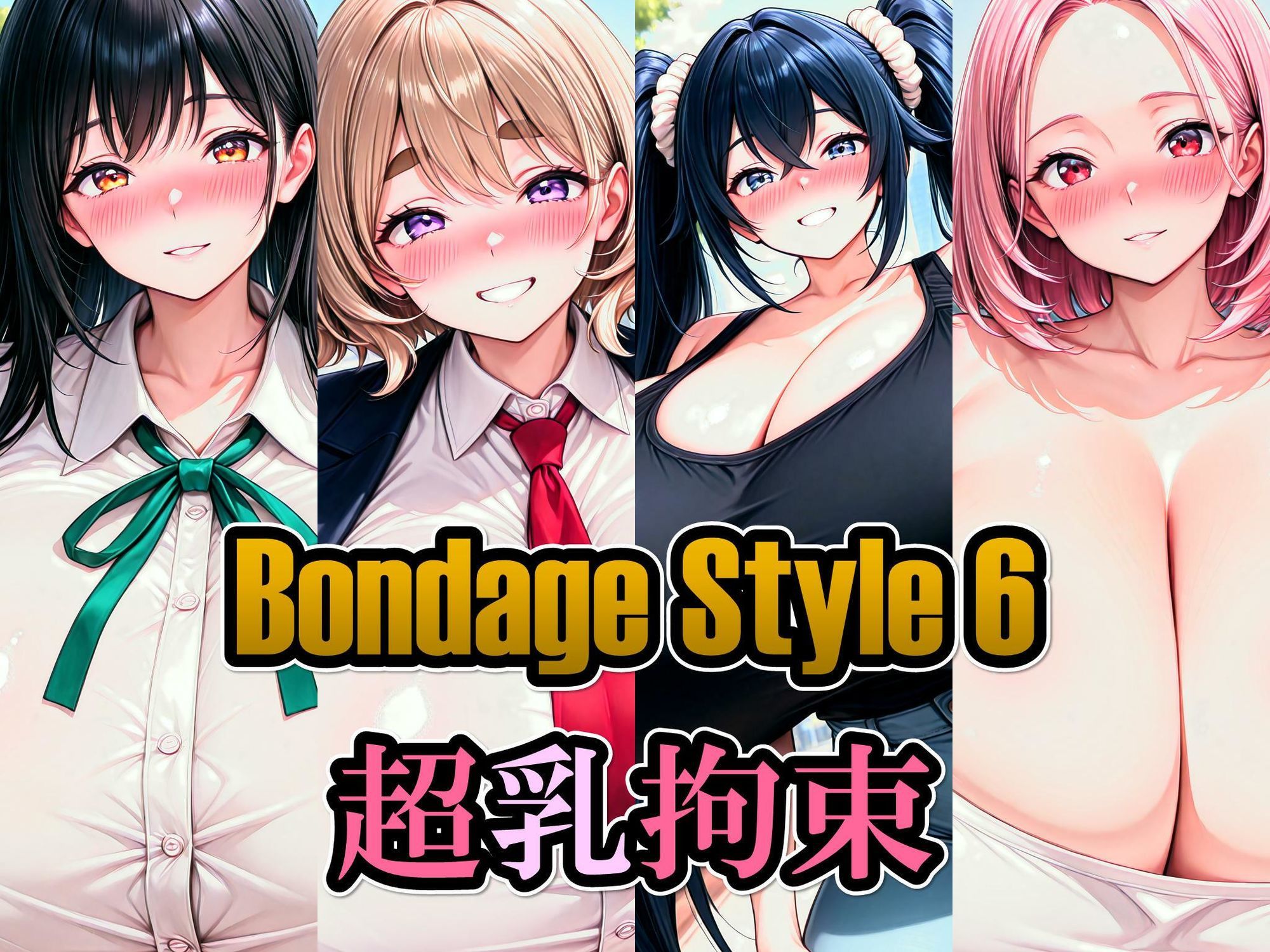 ボンデージスタイル6/超乳拘束 - サンプル画像 1
