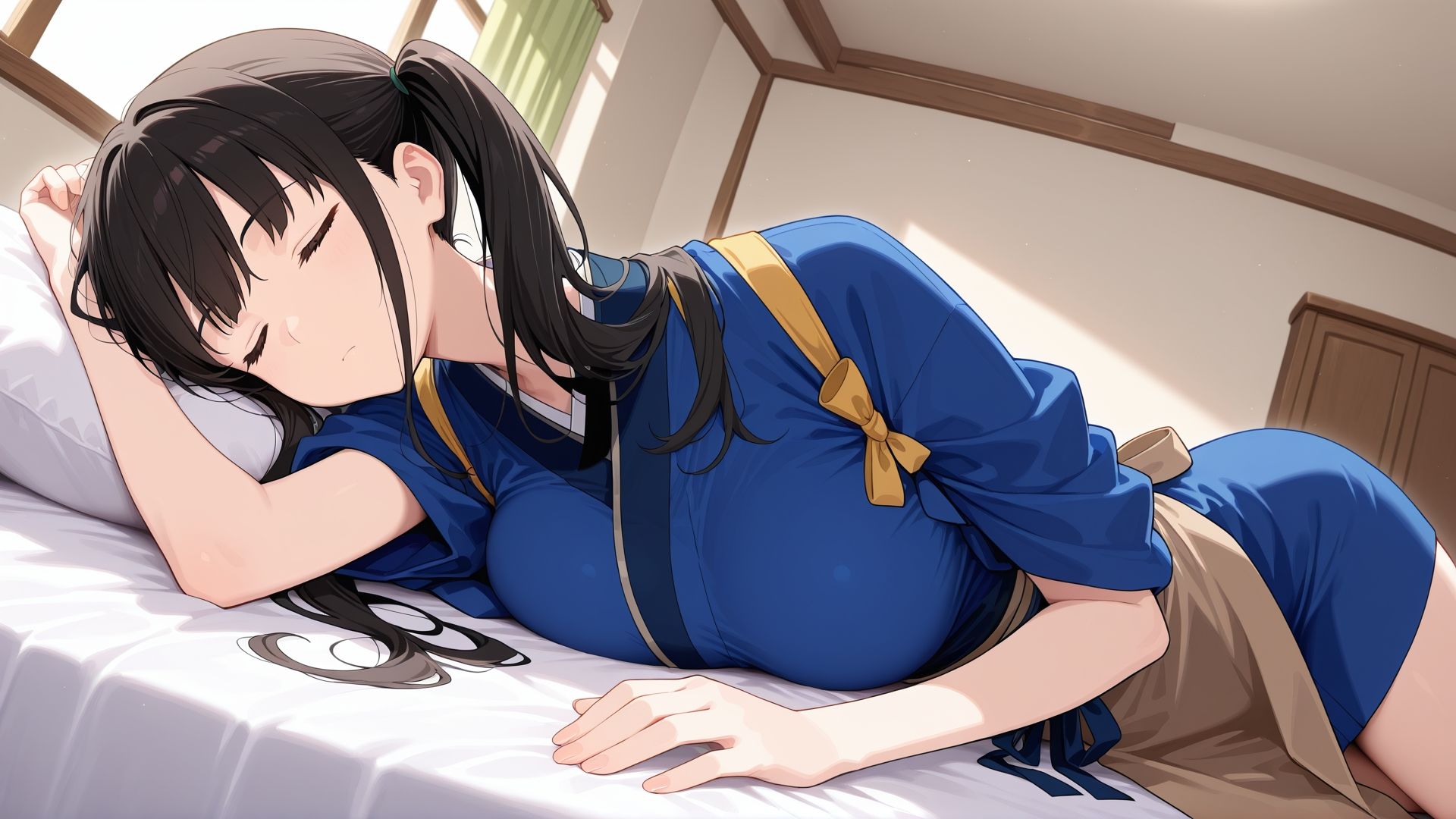 寝ている○○にぶっかけ たきな編 - サンプル画像 6