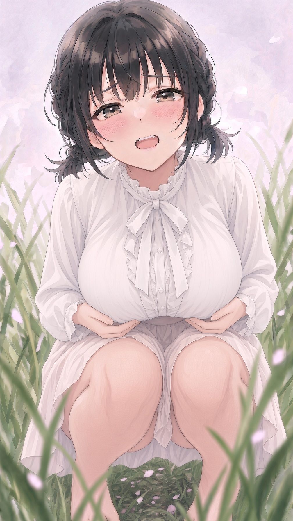 そんな所で！？女の子達の恥じらいおしっこ。 - サンプル画像 2