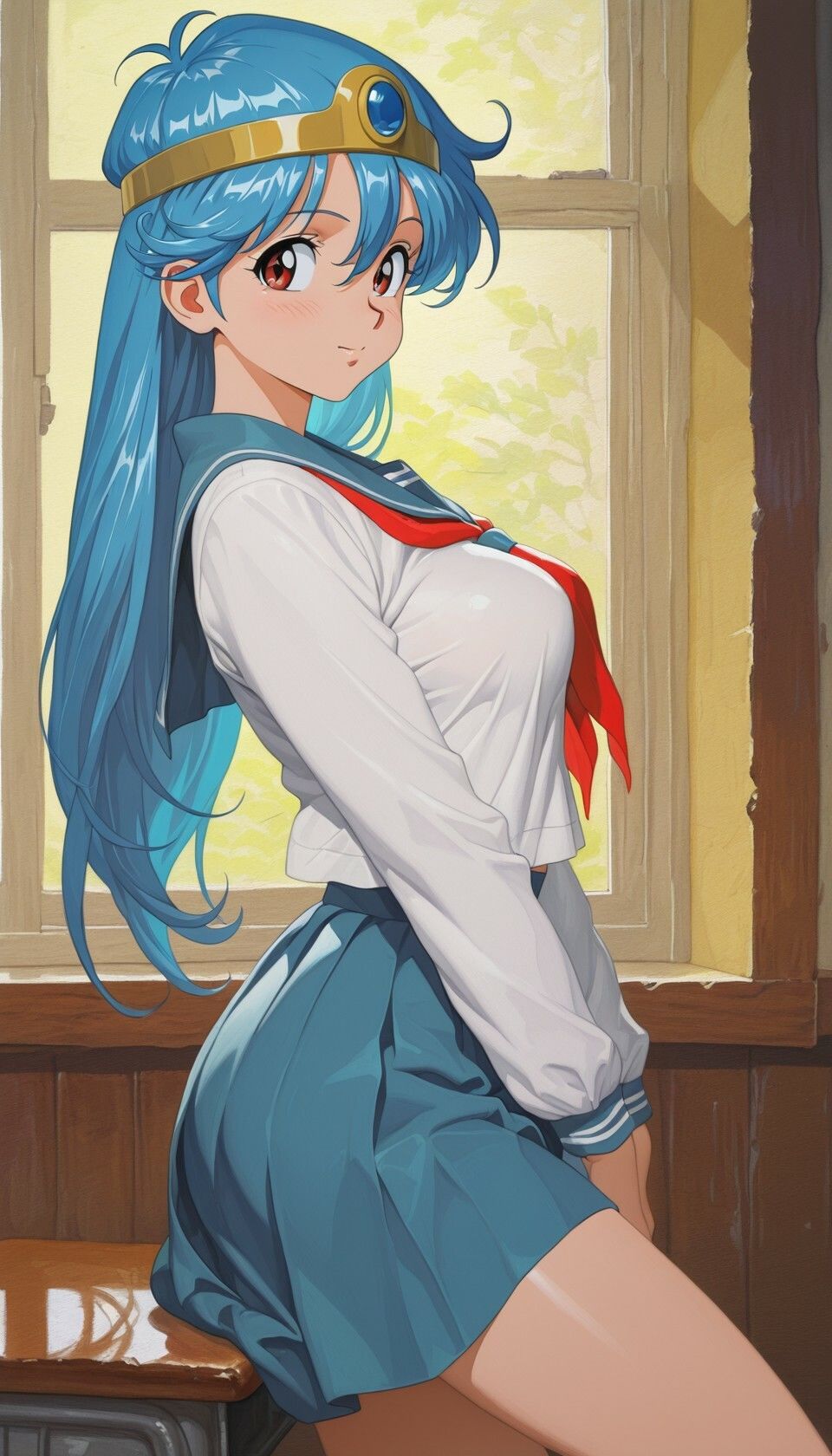 学校にいたドラ〇エ女子と一線こえた風イラスト集 - サンプル画像 5