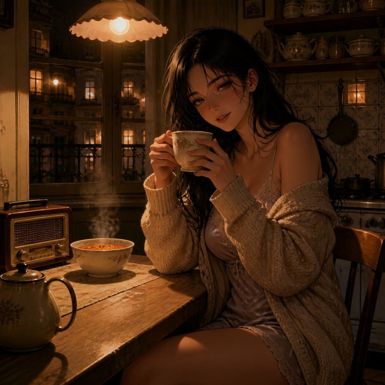 〜レトロランプの灯る夜、君と過ごす時間。ノスタルジック・ナイトvol.3 - サンプル画像 5