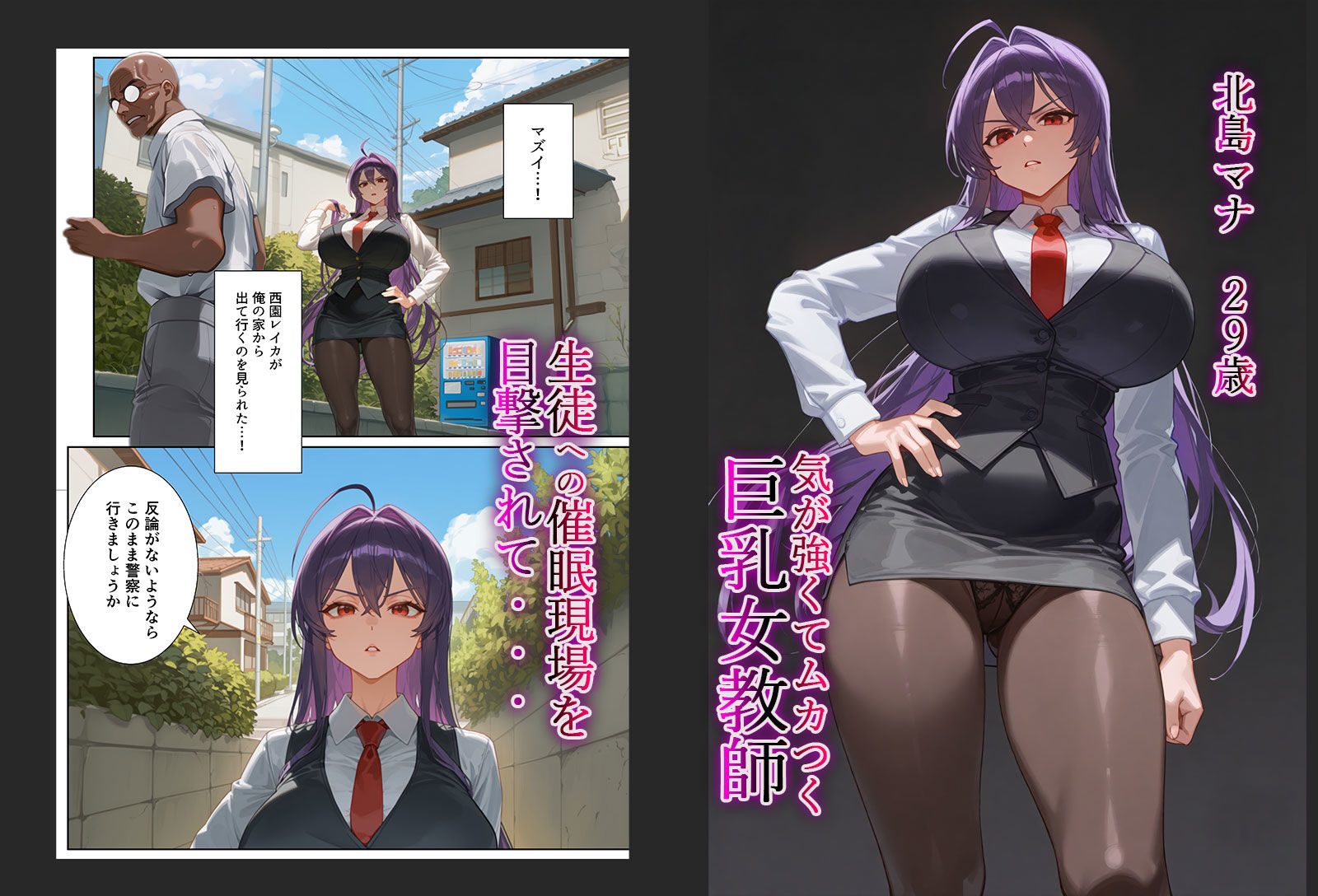 ムカつく女教師を強●妊娠！催◯リベンジ！＃2 - サンプル画像 2
