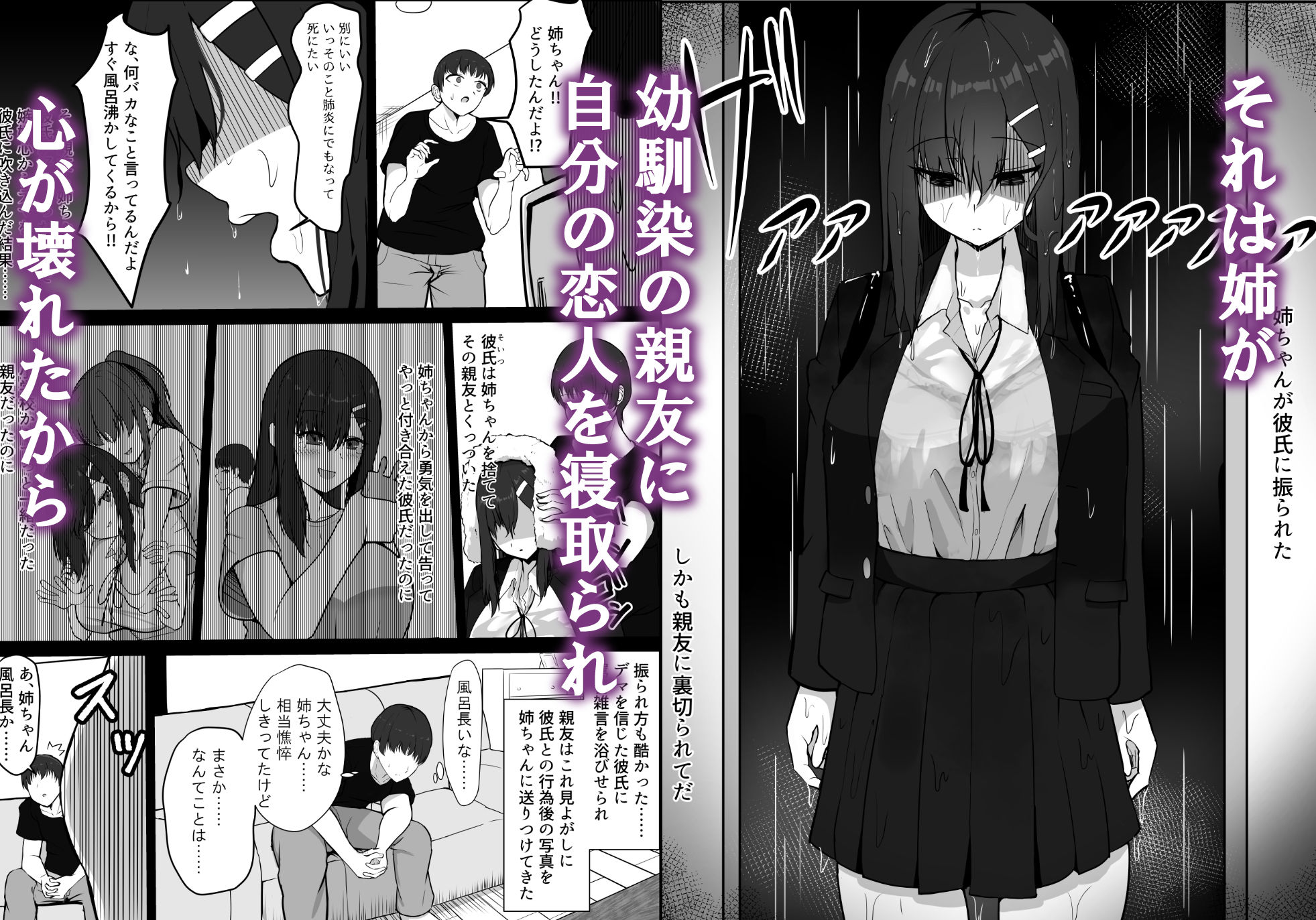 失恋した姉を妊娠させた話 - サンプル画像 5