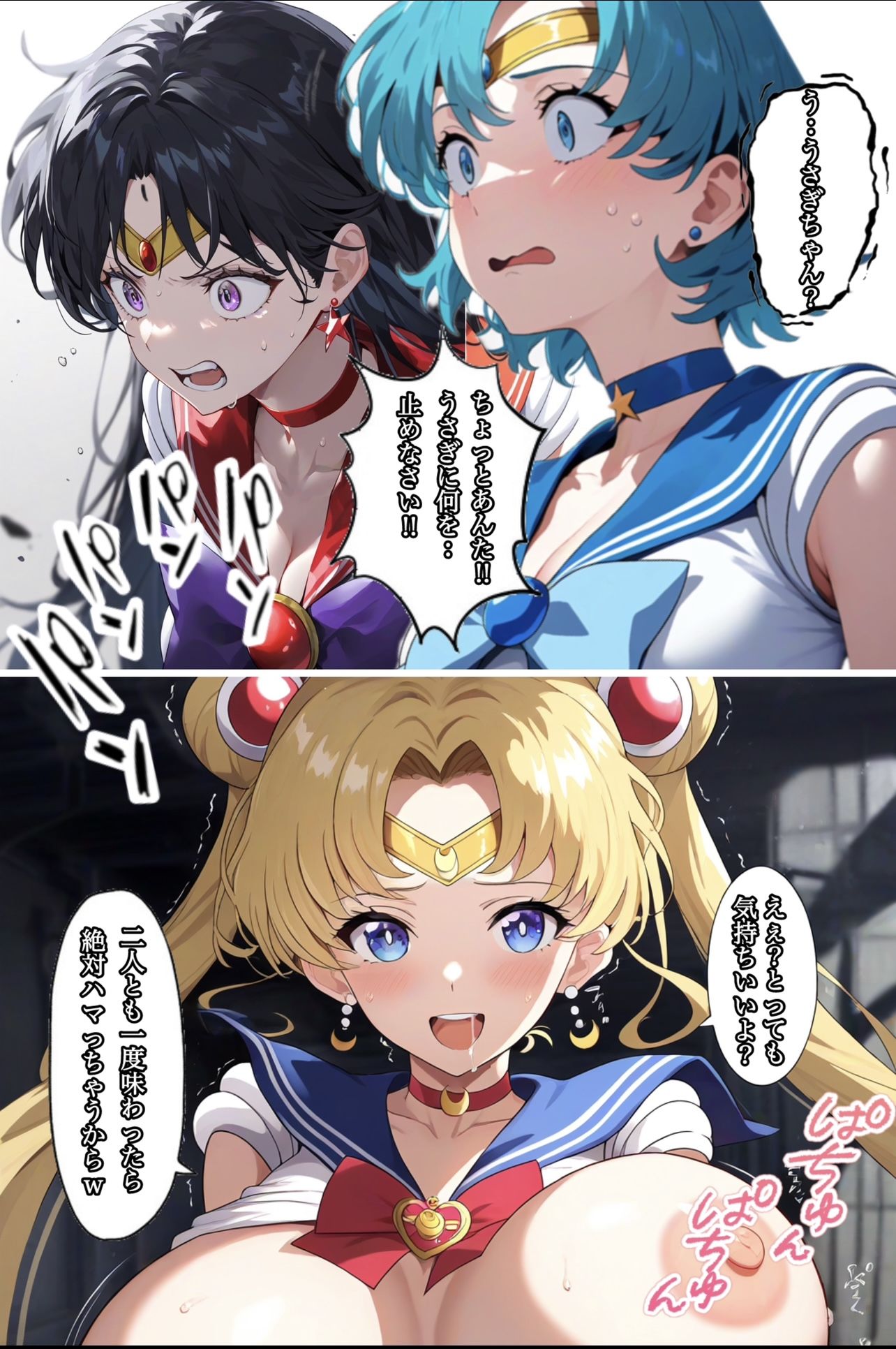 アヘ顔戦士セーラーgirl’s 1 - サンプル画像 6