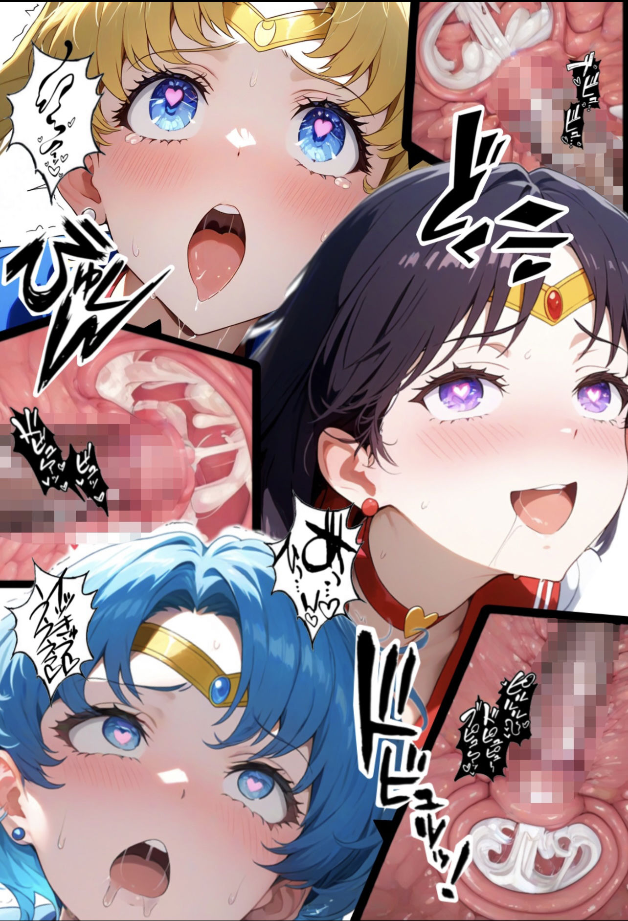 アヘ顔戦士セーラーgirl’s 1 - サンプル画像 10