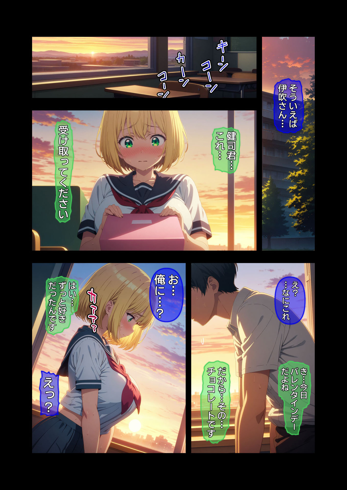 【漫画】びしょ濡レ〇プ02 - サンプル画像 5