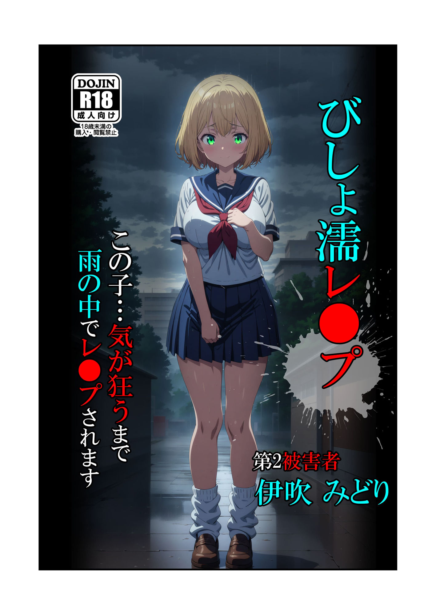 【漫画】びしょ濡レ〇プ02 - サンプル画像 10