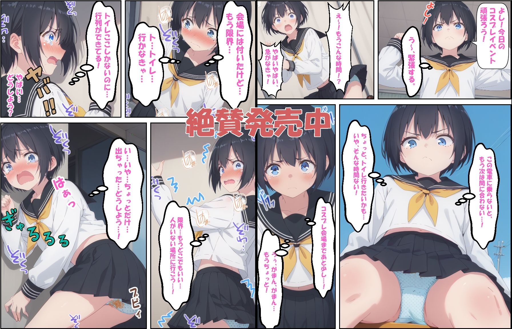 囚われの檻 〜服従のノノア〜 〜首輪をつけられたノノア - サンプル画像 1