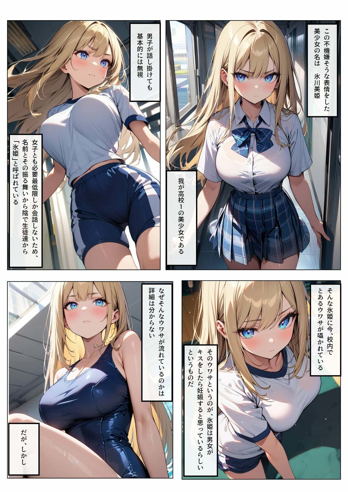 キスしたら妊娠すると思ってる美少女とセックスした話 - サンプル画像 1