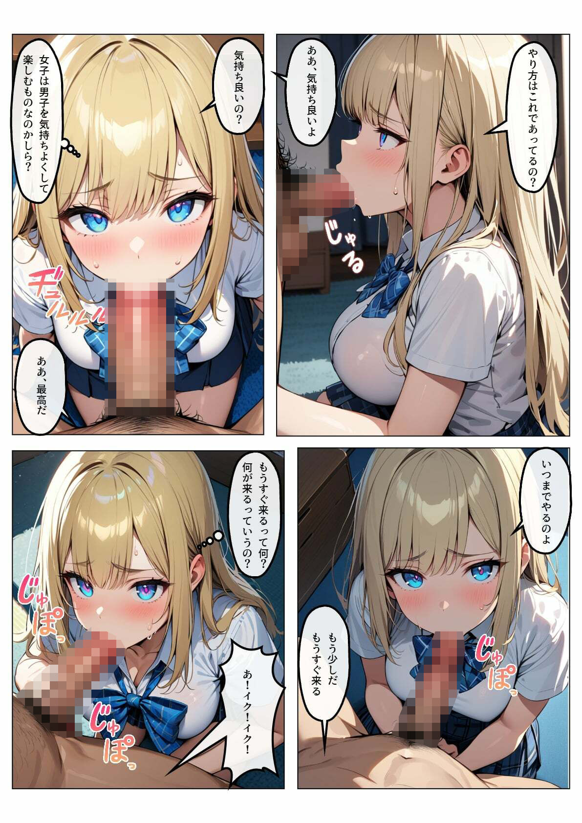 キスしたら妊娠すると思ってる美少女とセックスした話 - サンプル画像 9