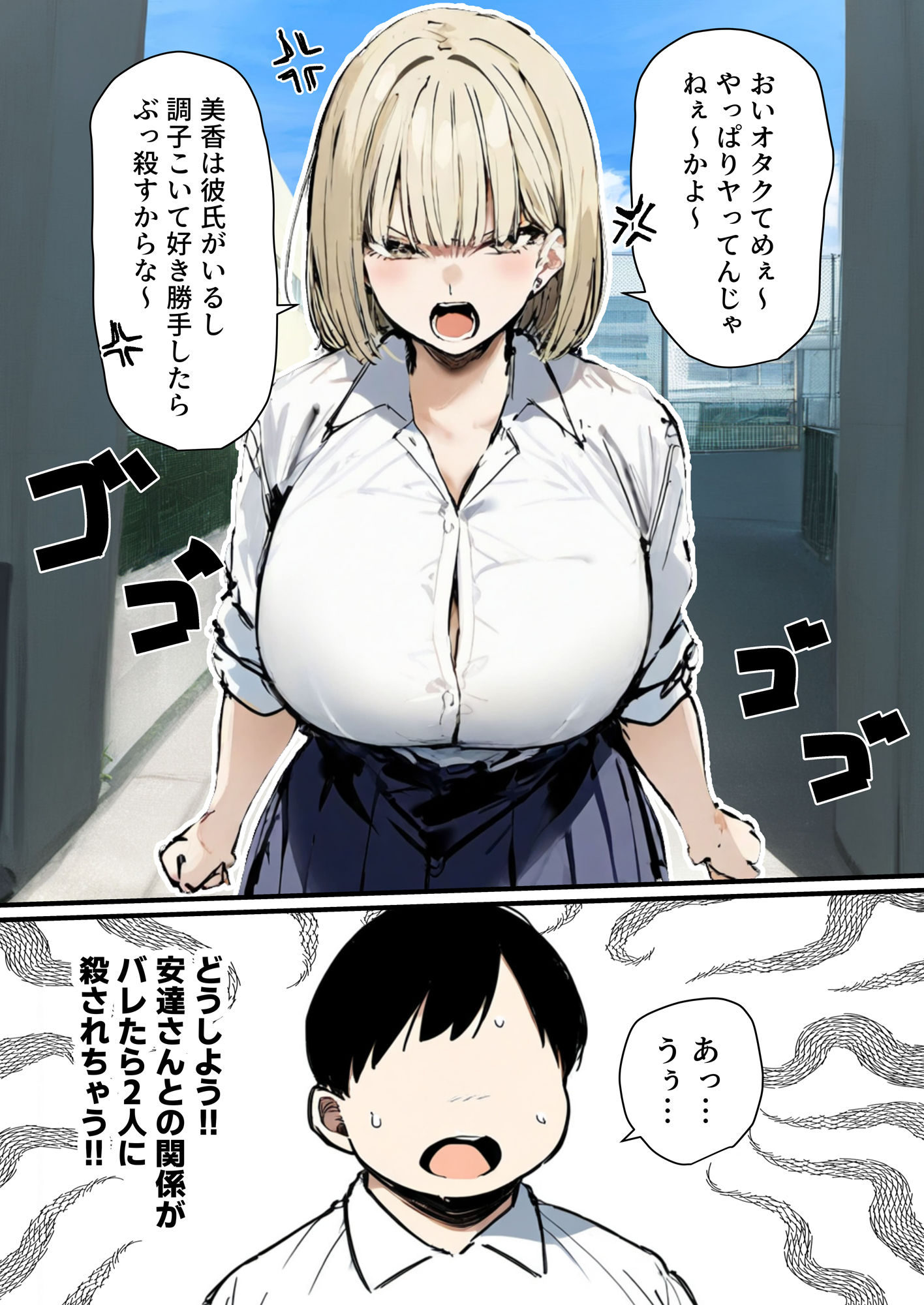 彼氏と喧嘩するたびに僕のチンポでオナニーするギャル2 - サンプル画像 3