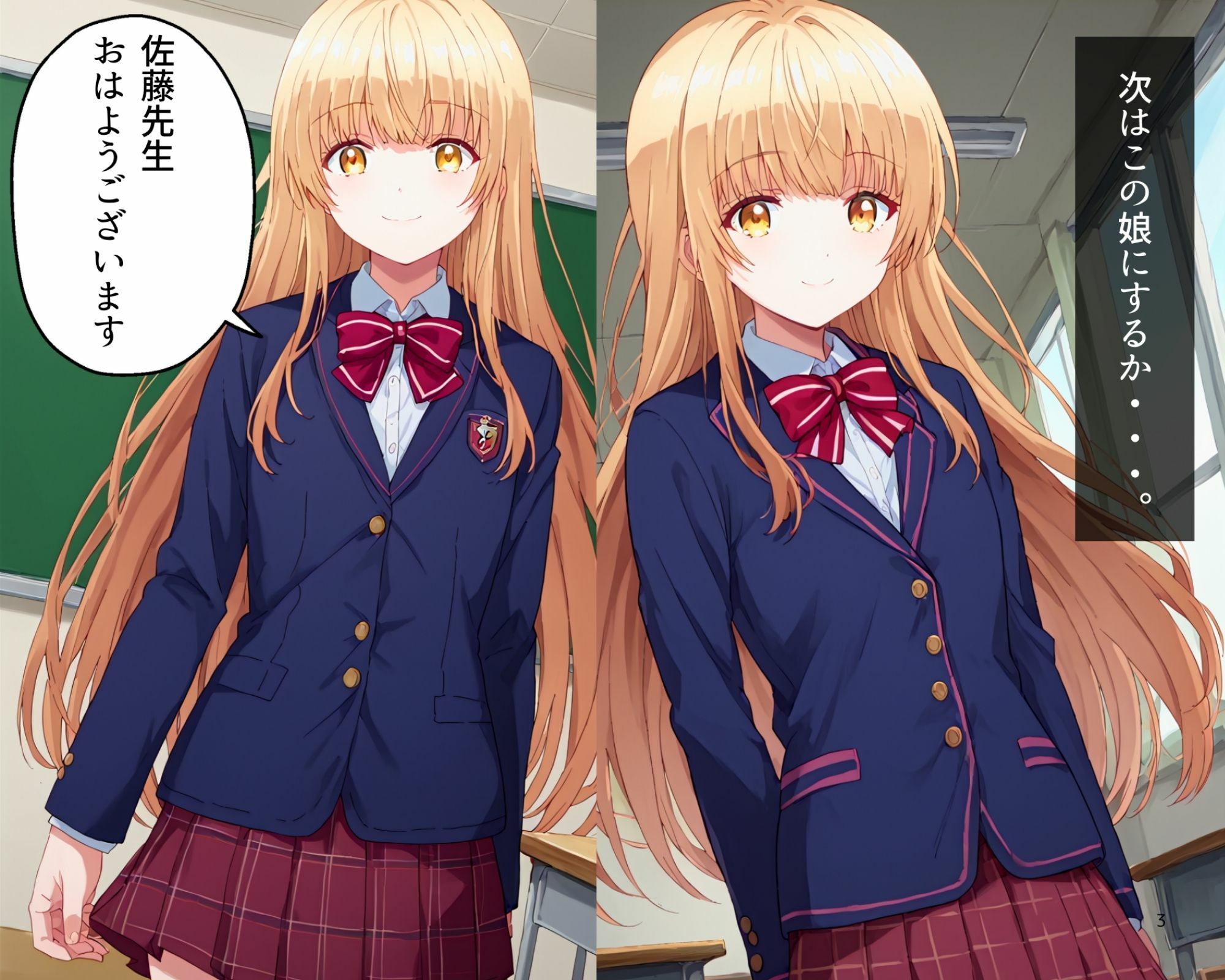 椎名真昼 変態教師に催〇をかけられて性奴●になってしまう件 - サンプル画像 1