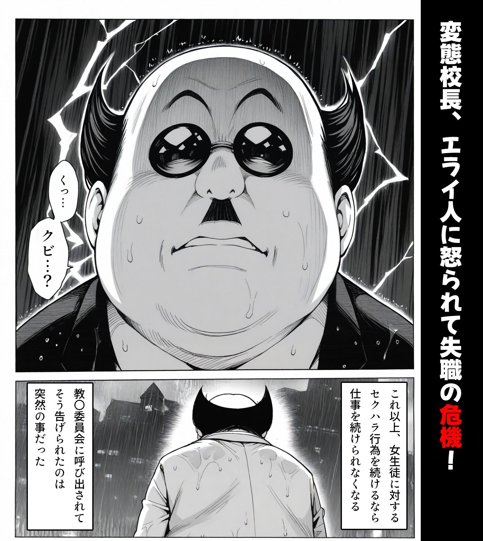 校長に種付けされるヒロインをオカズに抜きたい時に読む漫画 1 古手〇唯 - サンプル画像 1