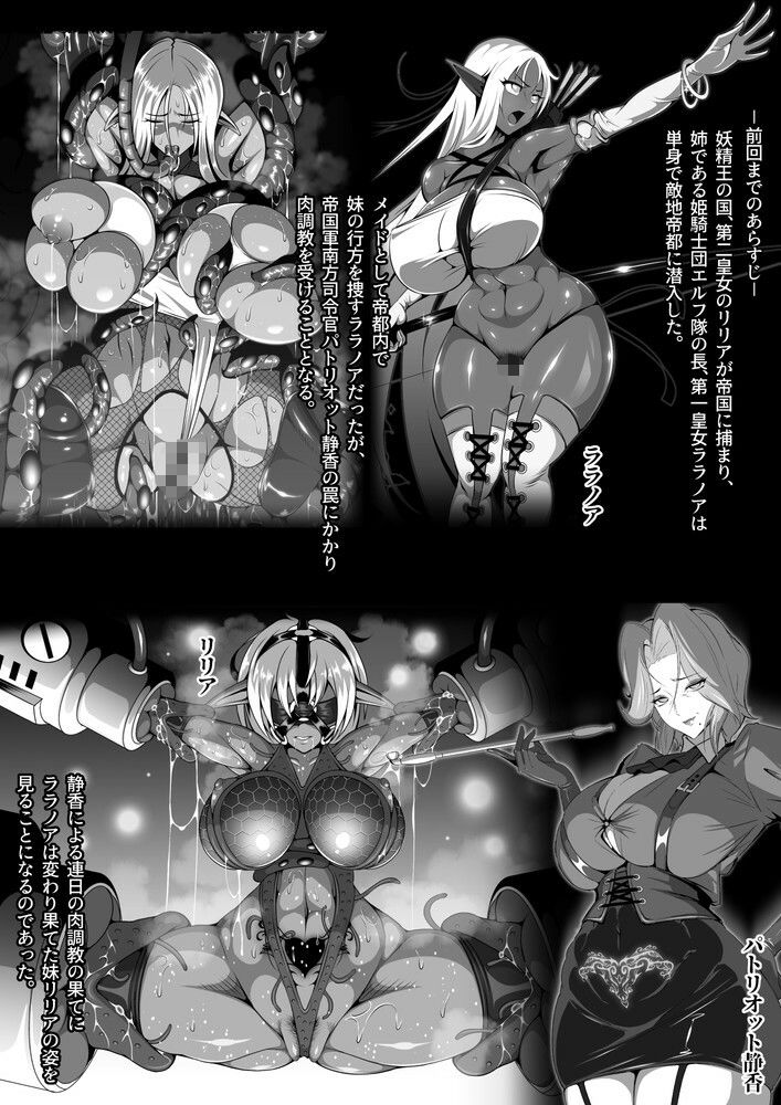 淫紋悪堕ちノ姫騎士団 vol2 敗北の巨乳熟女悪の女幹部乳首改造淫獄変 - サンプル画像 2