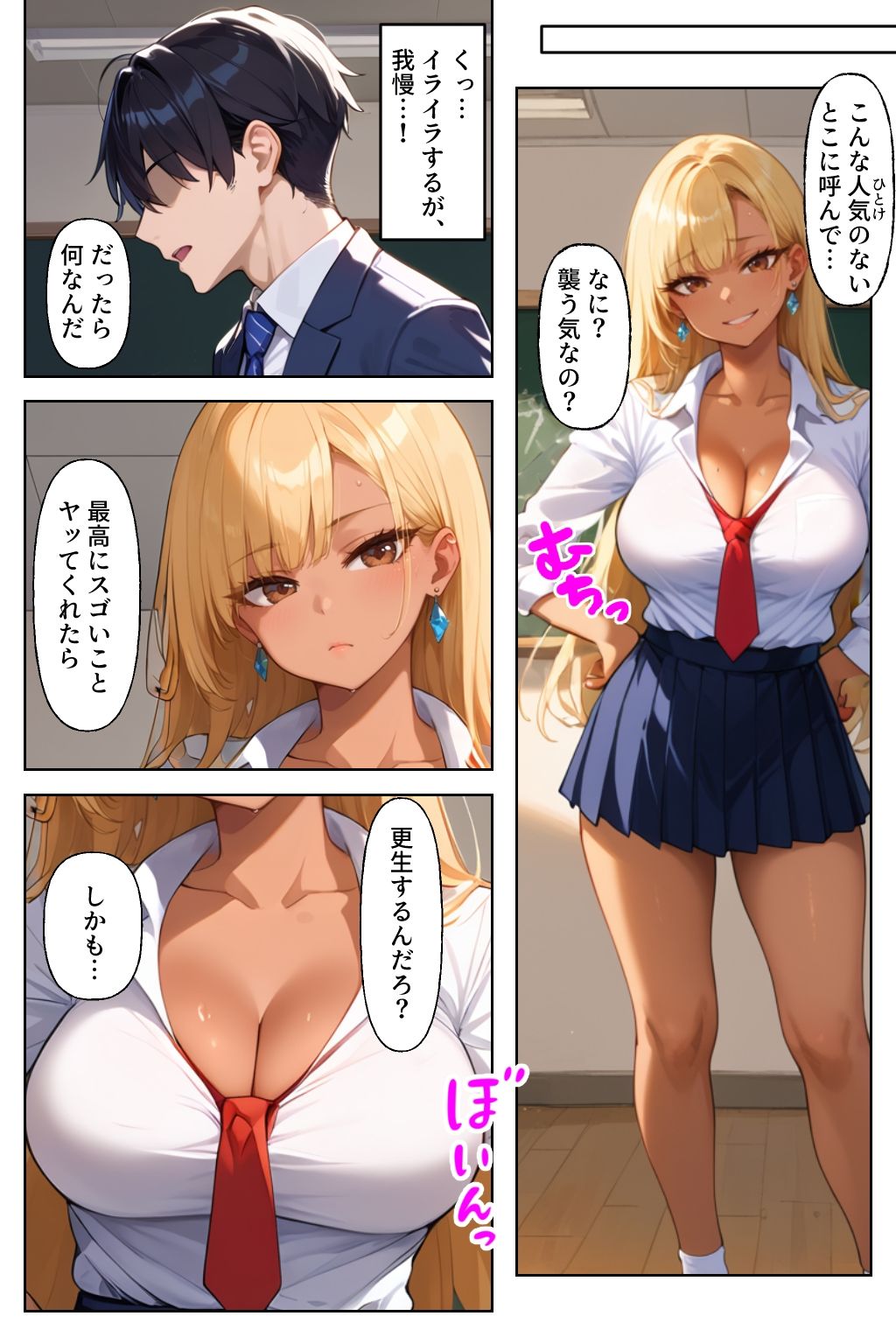 ヤリマンギャル更生計画〜せんせぇ、おちんぽ準備して〜 - サンプル画像 2