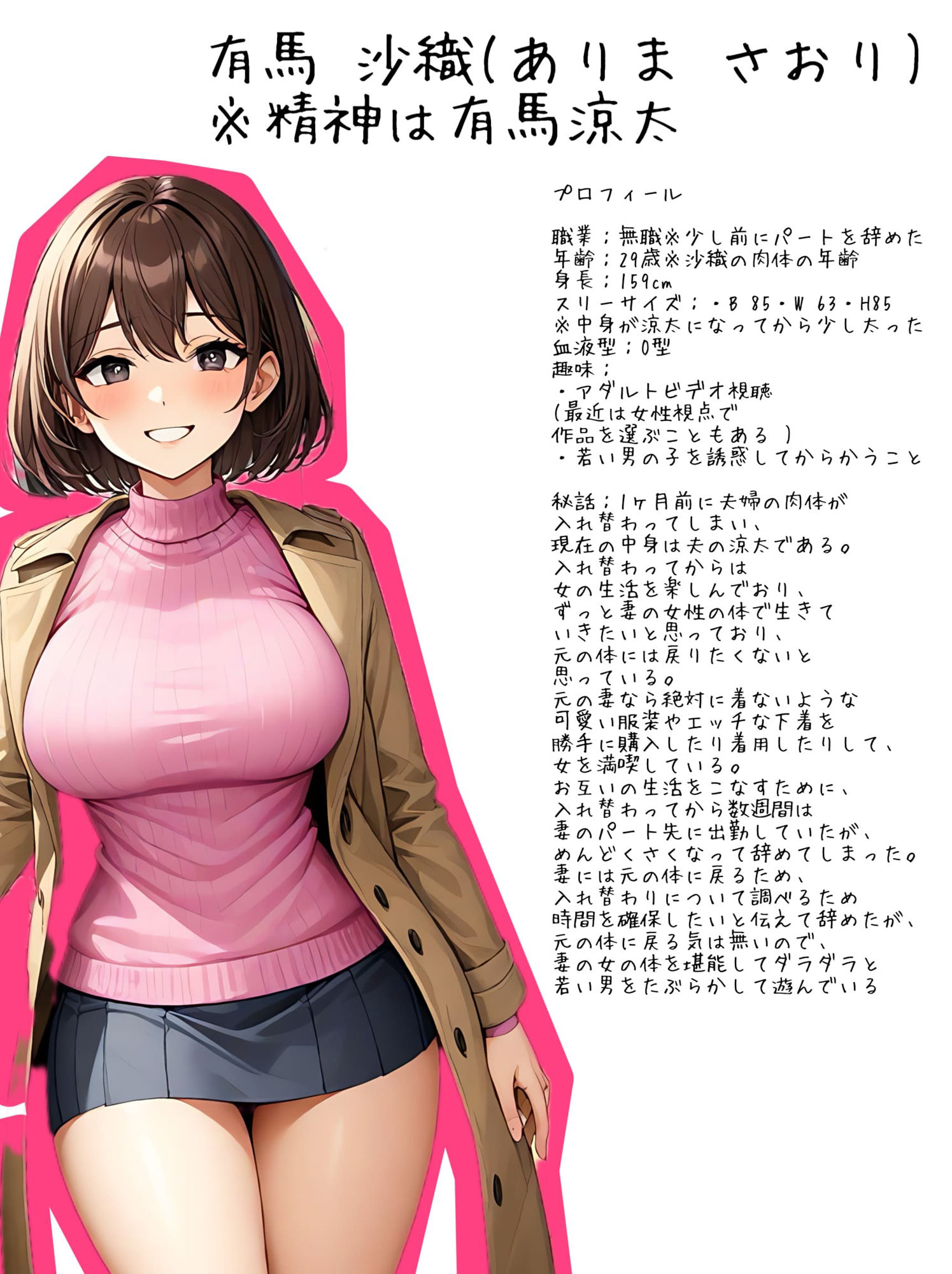【入れ替わり・寝取られ】夫婦だけの特別な秘密2 - サンプル画像 2