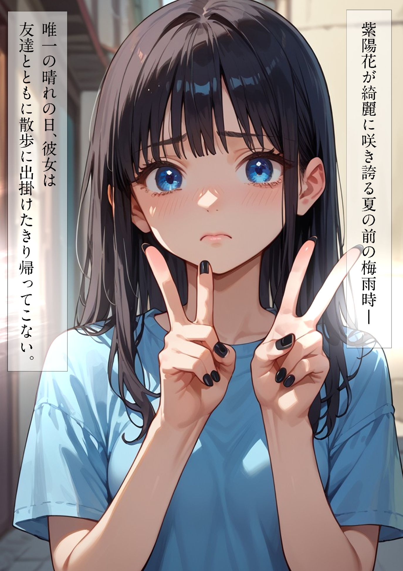 紫陽花の咲く頃に - サンプル画像 3