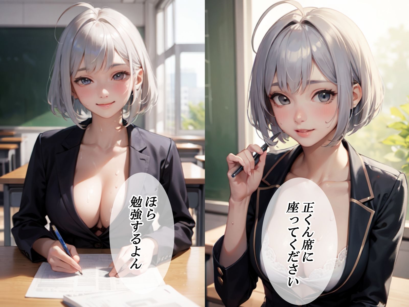 ※！純愛注意！※甘酸っぱい青春アレルギーの方はご注意ください※童貞の俺が幼馴染の新米教師とピュア恋しちゃうんだが！？ - サンプル画像 4