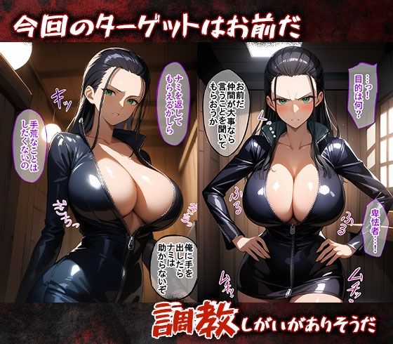 完堕したロビンがドM全開でご奉仕オナホになる話 - サンプル画像 1