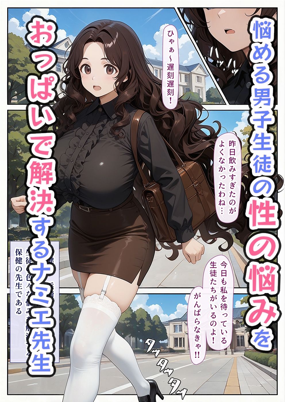 授乳保健室【ナミエ先生の女の子のイかせ方】 - サンプル画像 1