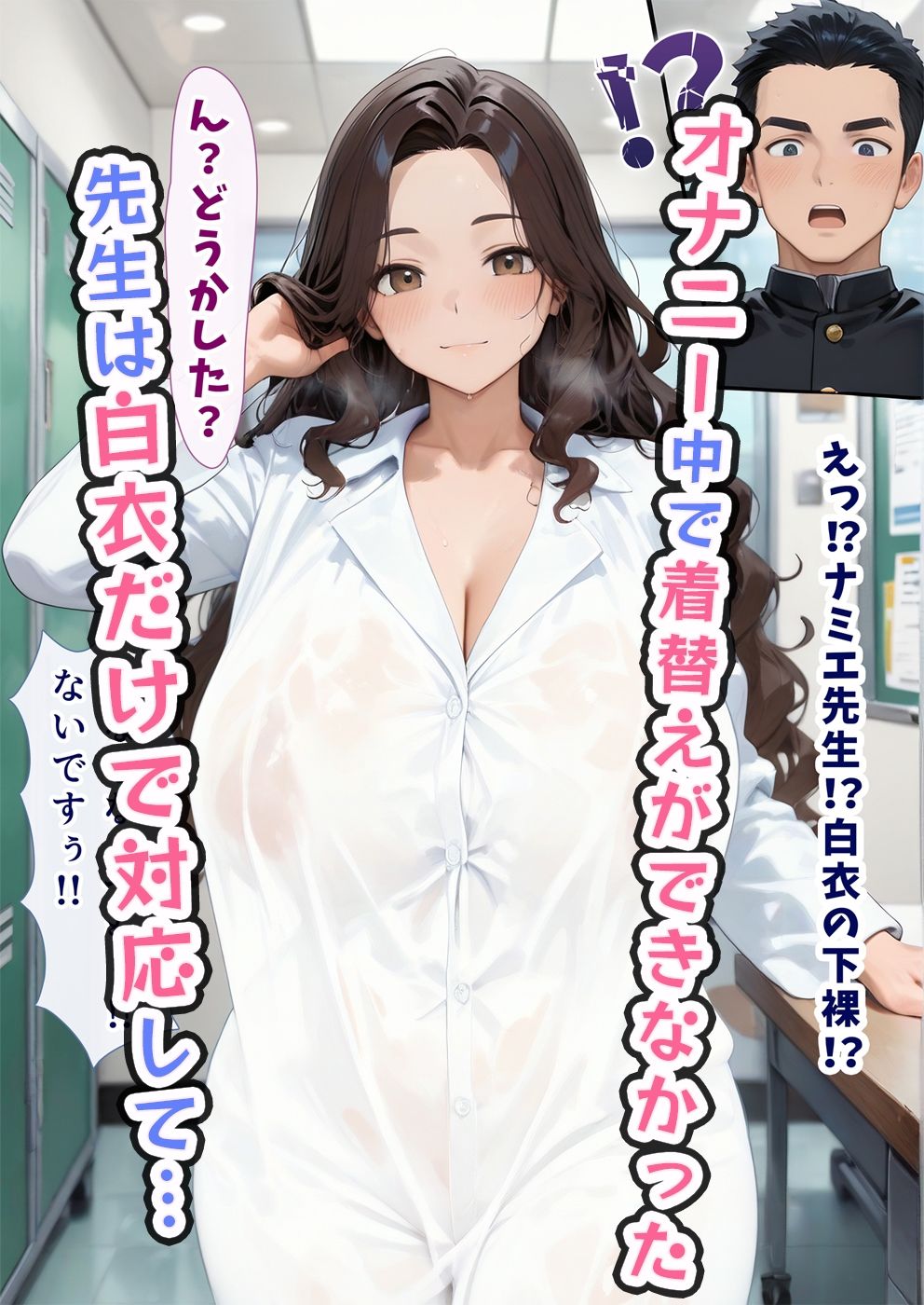 授乳保健室【ナミエ先生の女の子のイかせ方】 - サンプル画像 5