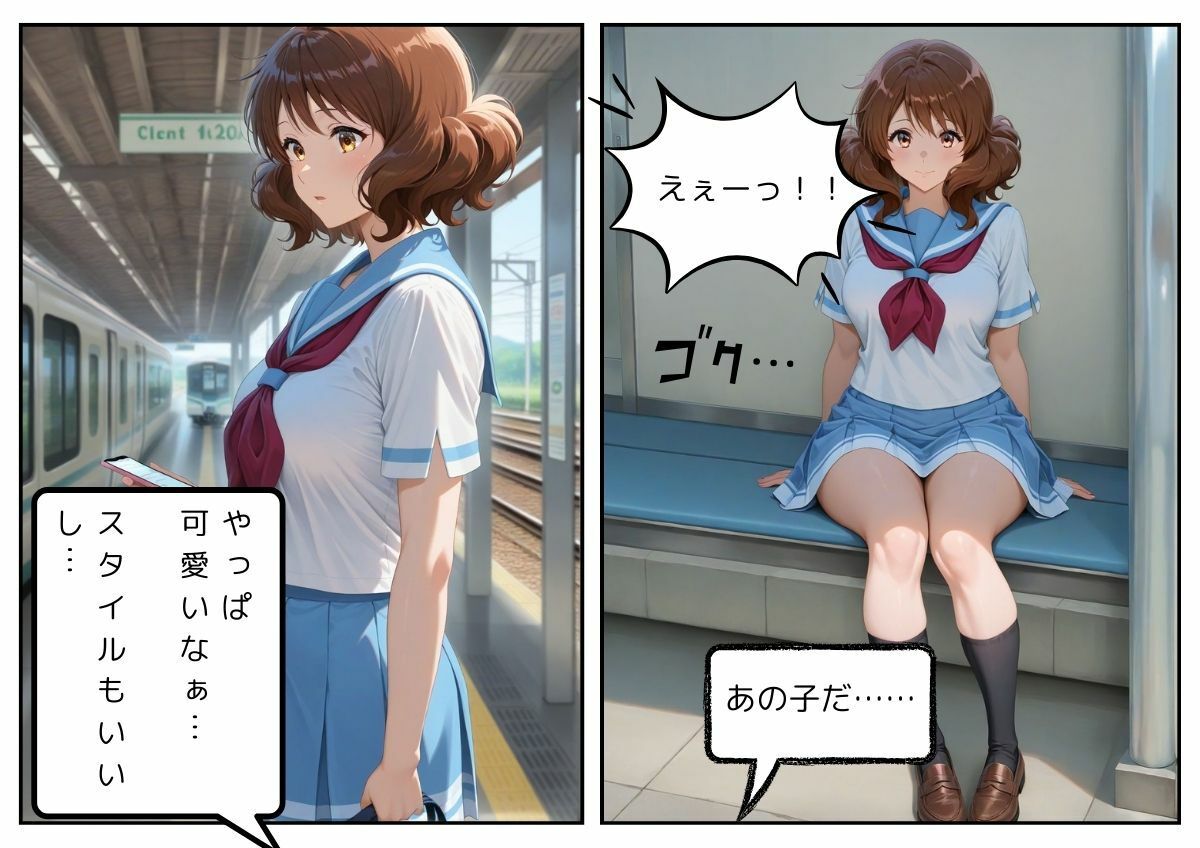 漫画・CG集481枚【キモいオッサンの痴●日記】黄◯久美子編 - サンプル画像 4