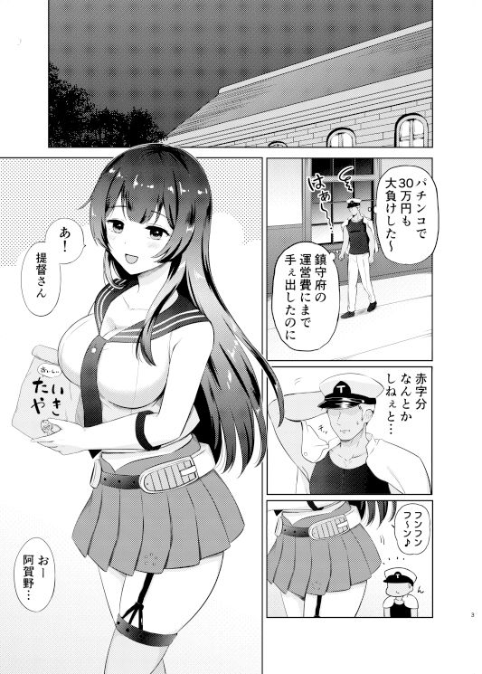 阿賀野パパ活させられちゃった - サンプル画像 1