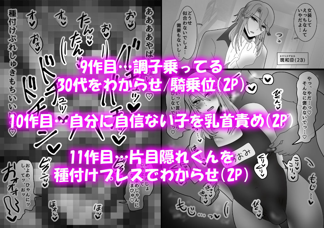 カラダはすっかりメス！堕ちまくりの女装男子たち - サンプル画像 6