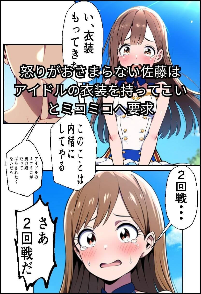 推しアイドルにちんぽがあるなんて - サンプル画像 9