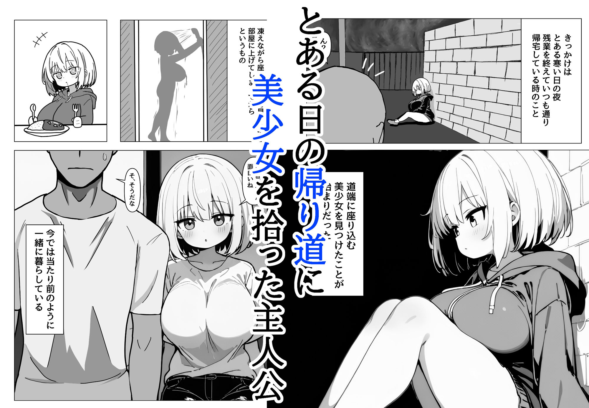 美少女を拾った - サンプル画像 1