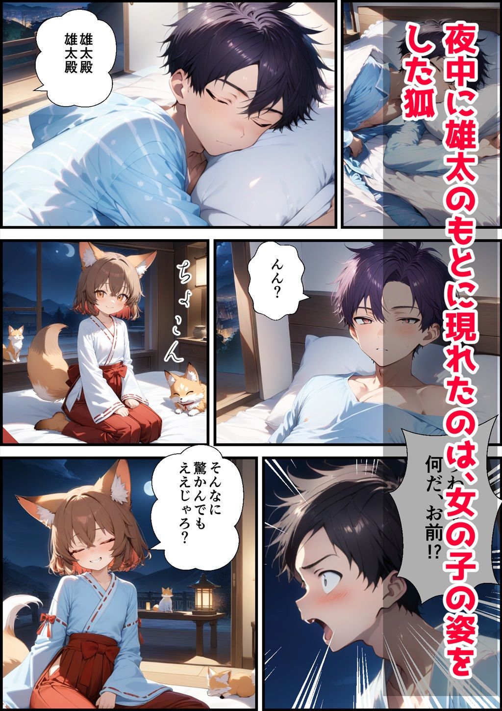 狐を助けて手に入れた催●魔眼の件 - サンプル画像 2