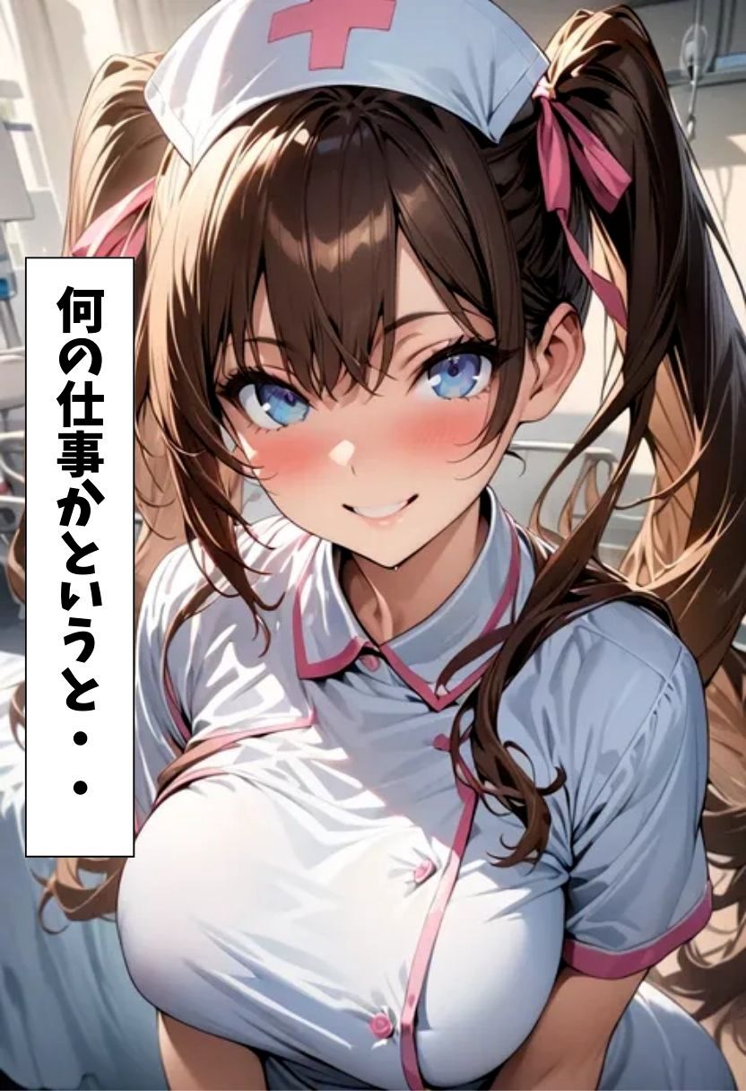 爆乳ナースの濃厚射精管理 - サンプル画像 3