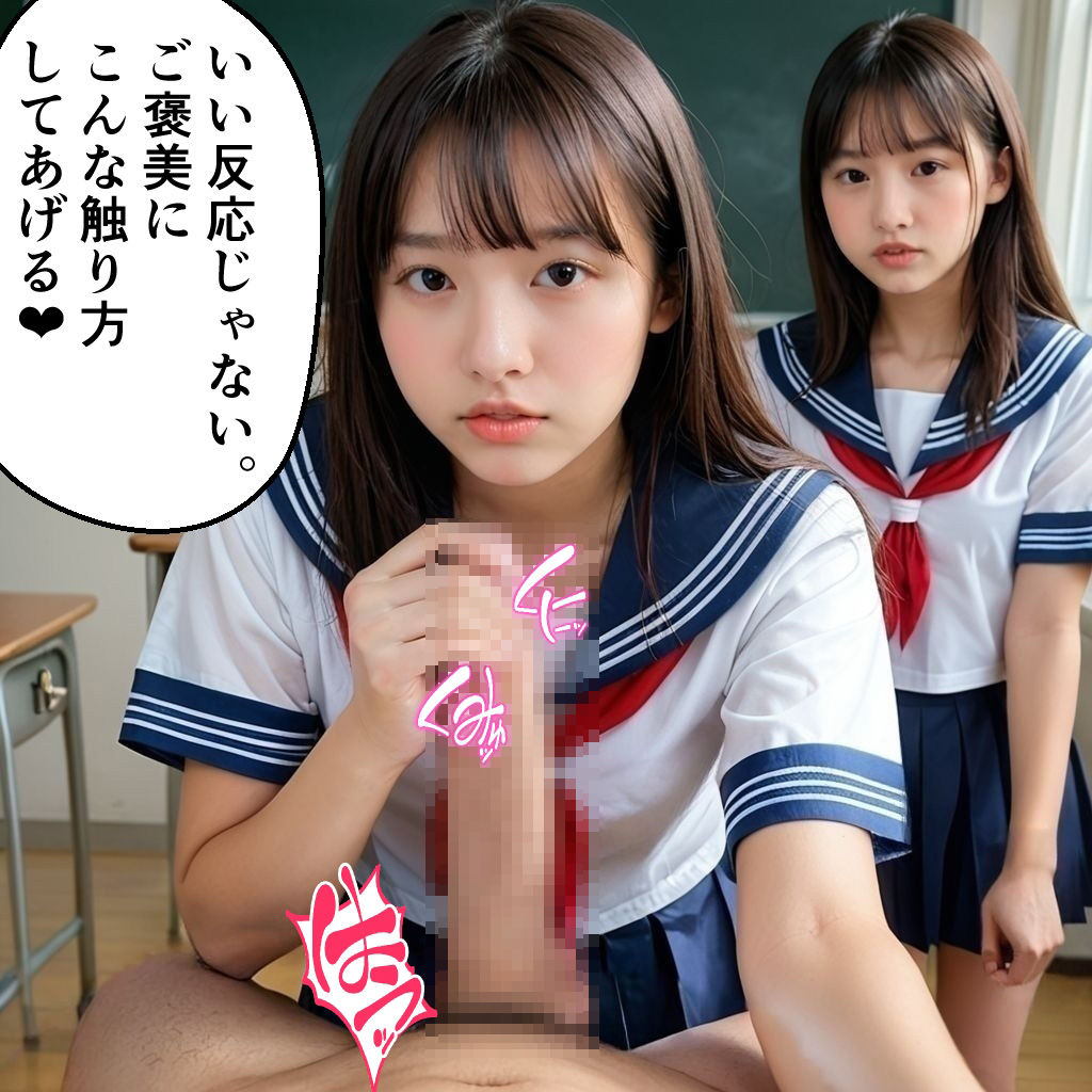 のぞきの代償〜クラス女子による悦楽の罰ゲーム【セリフ付きコミック画像集】 - サンプル画像 2