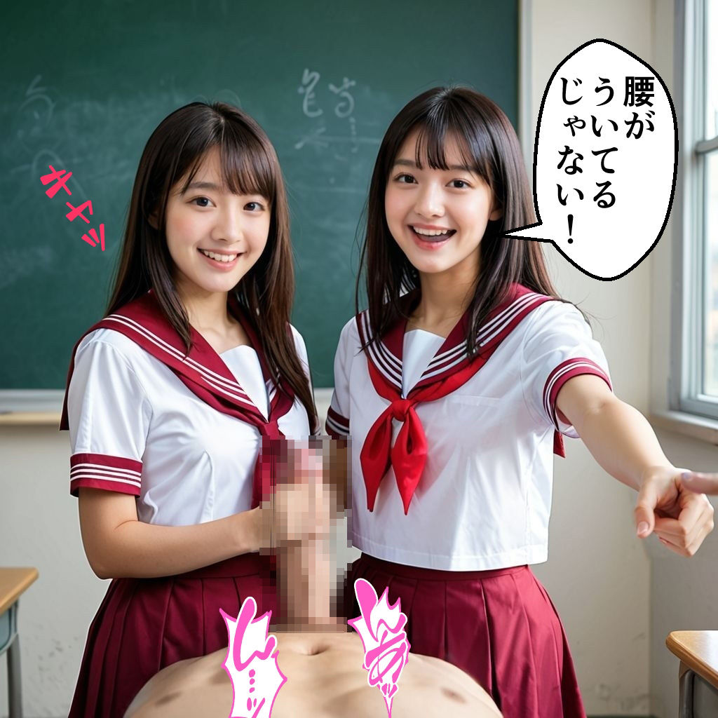 のぞきの代償〜クラス女子による悦楽の罰ゲーム【セリフ付きコミック画像集】 - サンプル画像 4