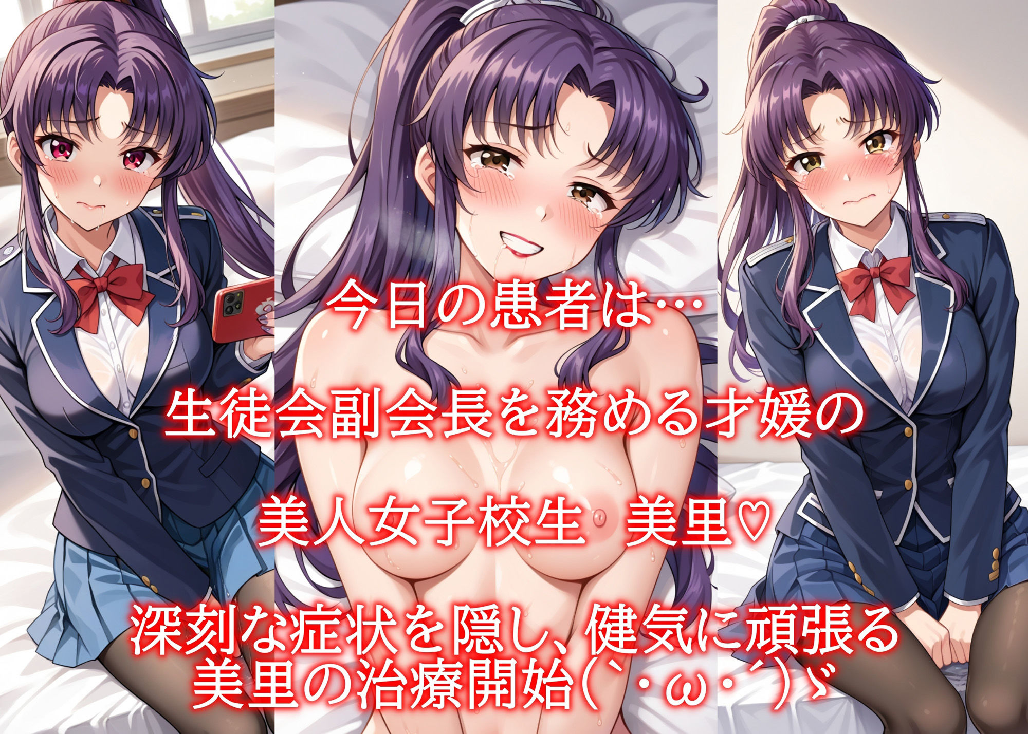 名門女子校の悩める女子校生マル秘治療 大作戦 美里の場合 - サンプル画像 1