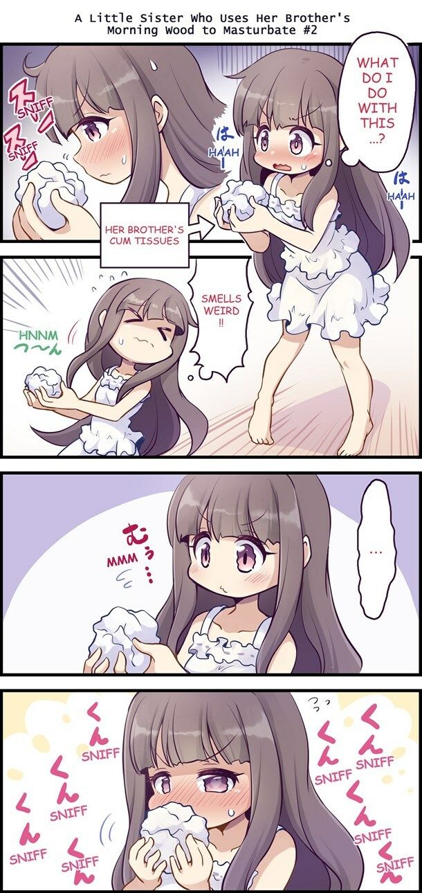 A Little Sister Who Tries to Be Sneaky About   Using Her Big Brother to Masturbate 1 - サンプル画像 5
