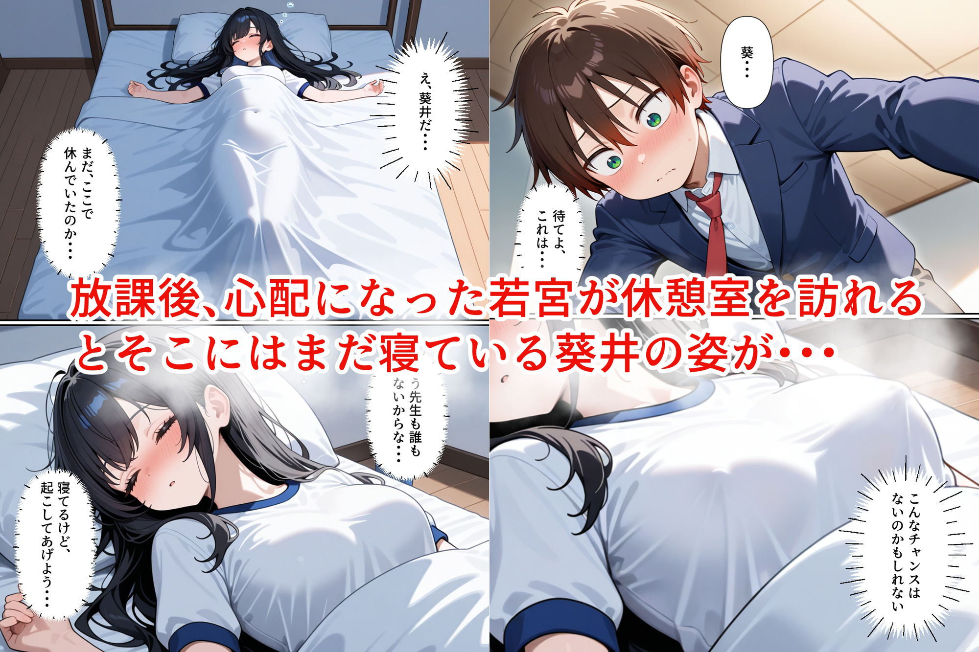 清楚な学校アイドルは実はむっつりスケベでセックスが大好きだった話 - サンプル画像 4
