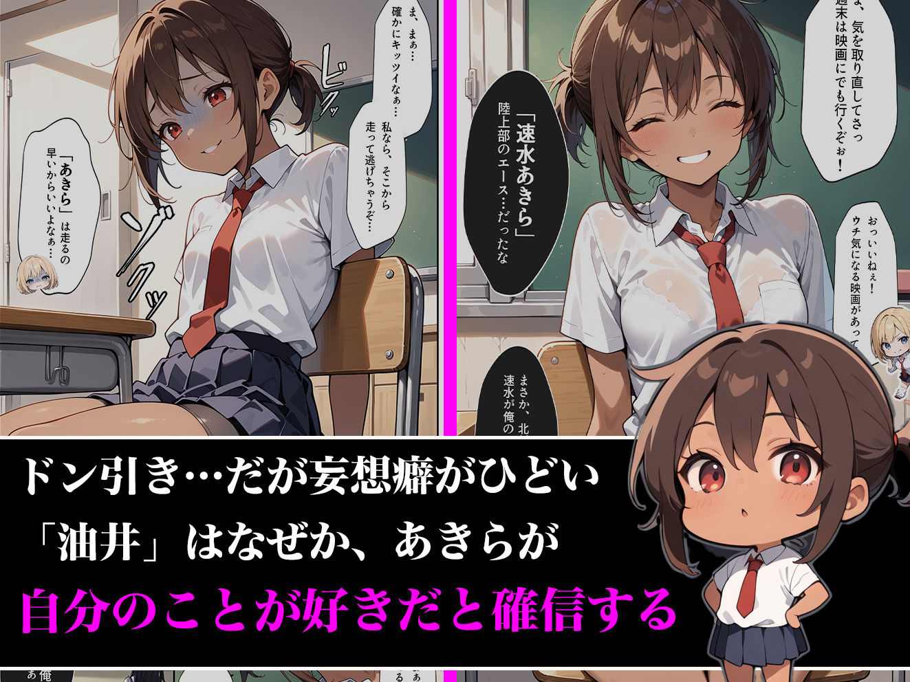 俺の前だとド変態になる陸上部の後輩の話 - サンプル画像 2