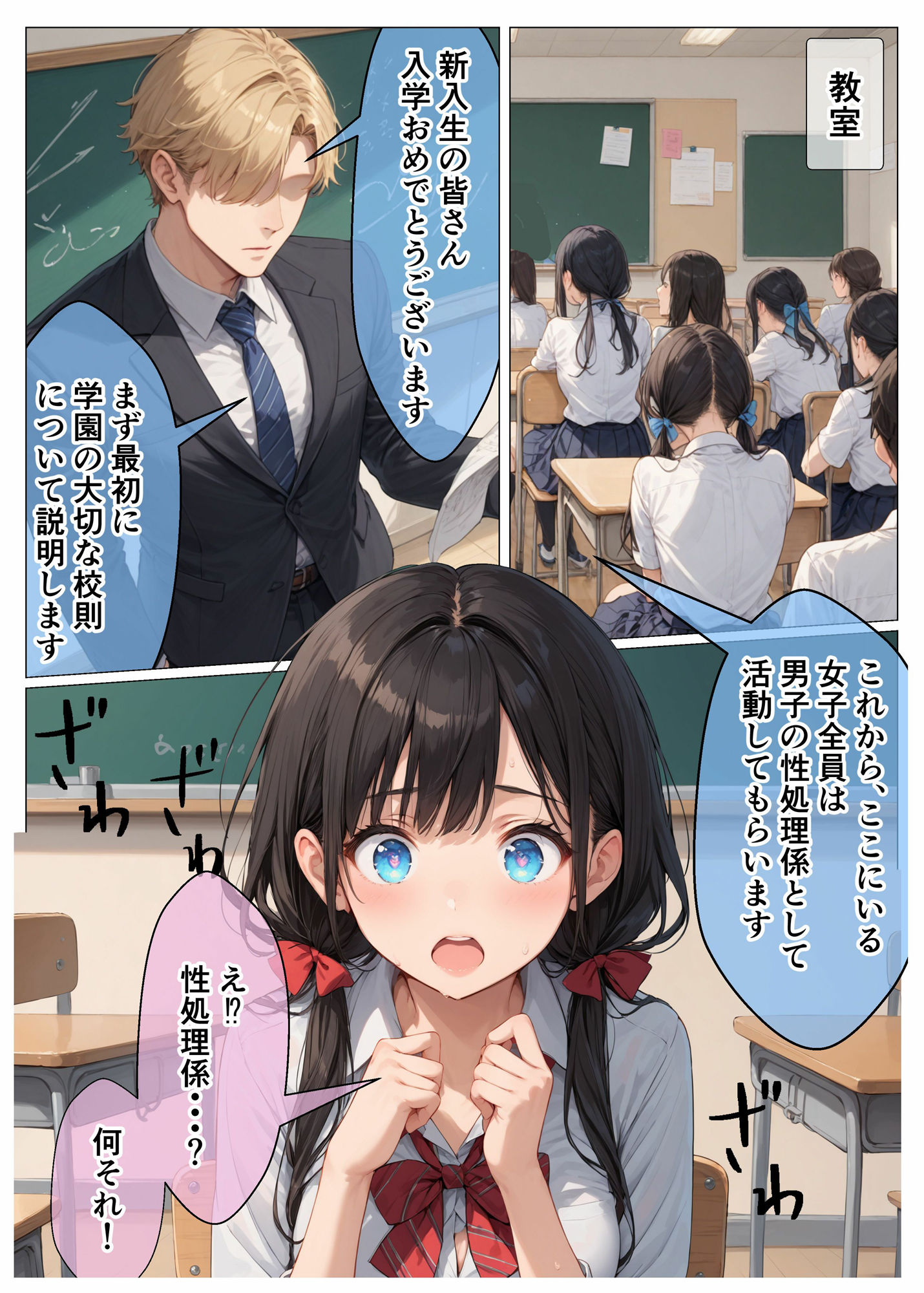 コミック性育学園〜新入生澪編〜性処理係なんて知りませんでした・・・ - サンプル画像 3