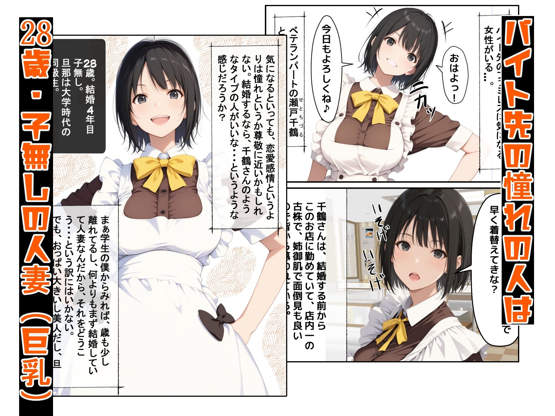 バイト先の他人の女って 何でこんなにエロいのか？ - サンプル画像 1