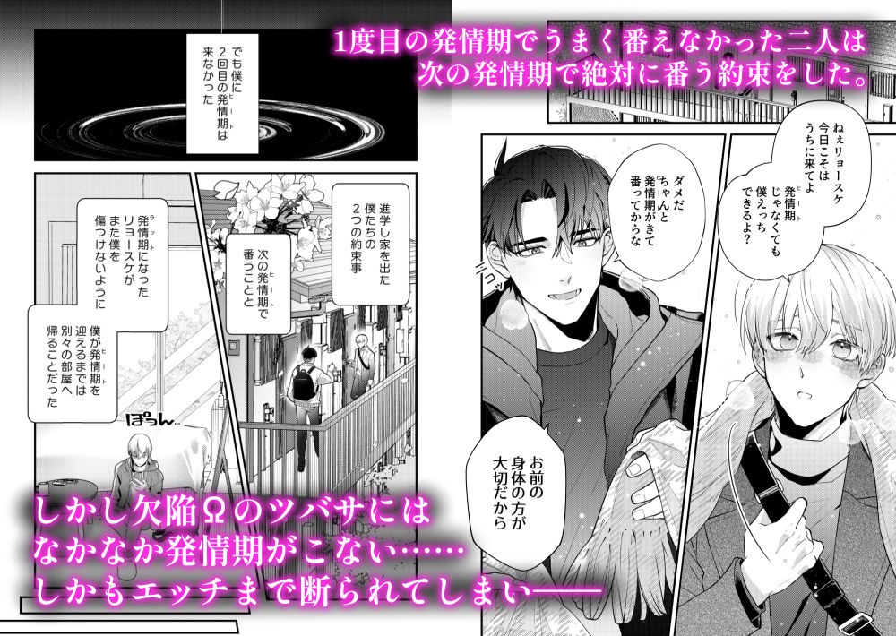優しすぎるαと欠陥Ωの愛の巣はこちら - サンプル画像 1