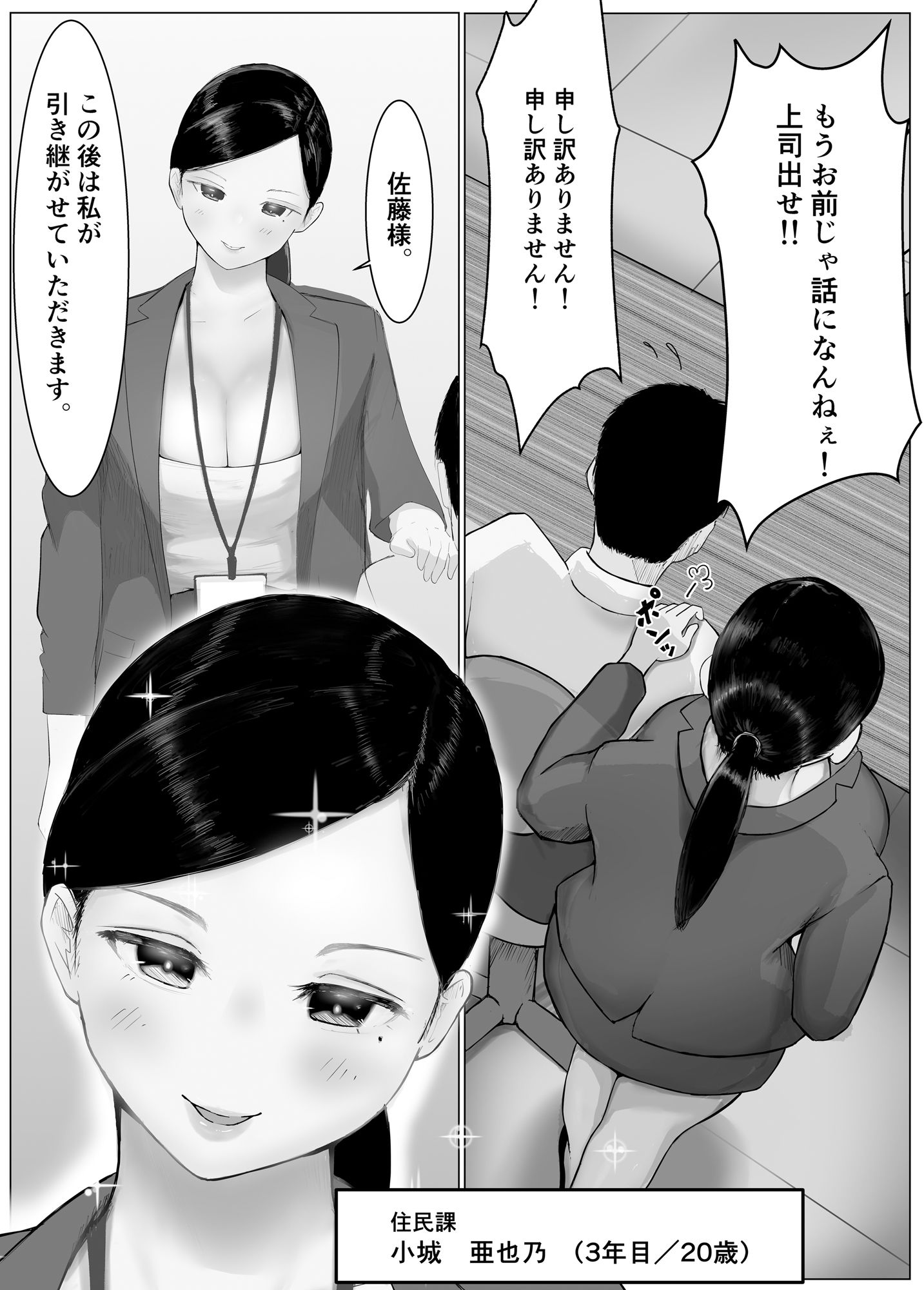 ○○市役所  クレーム「性」処理担当者の業務記録 - サンプル画像 3