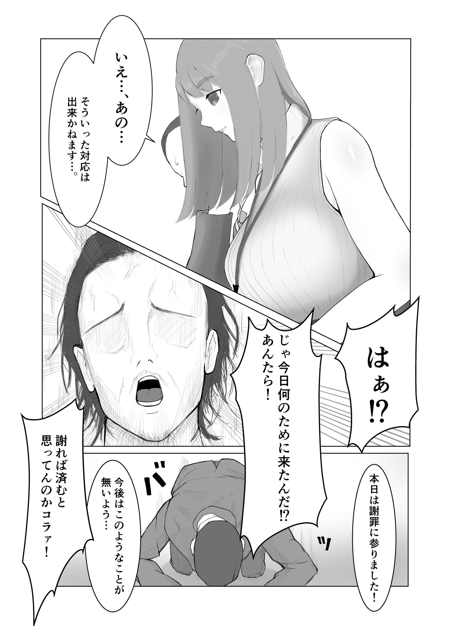 ○○市役所  クレーム「性」処理担当者の業務記録 - サンプル画像 6