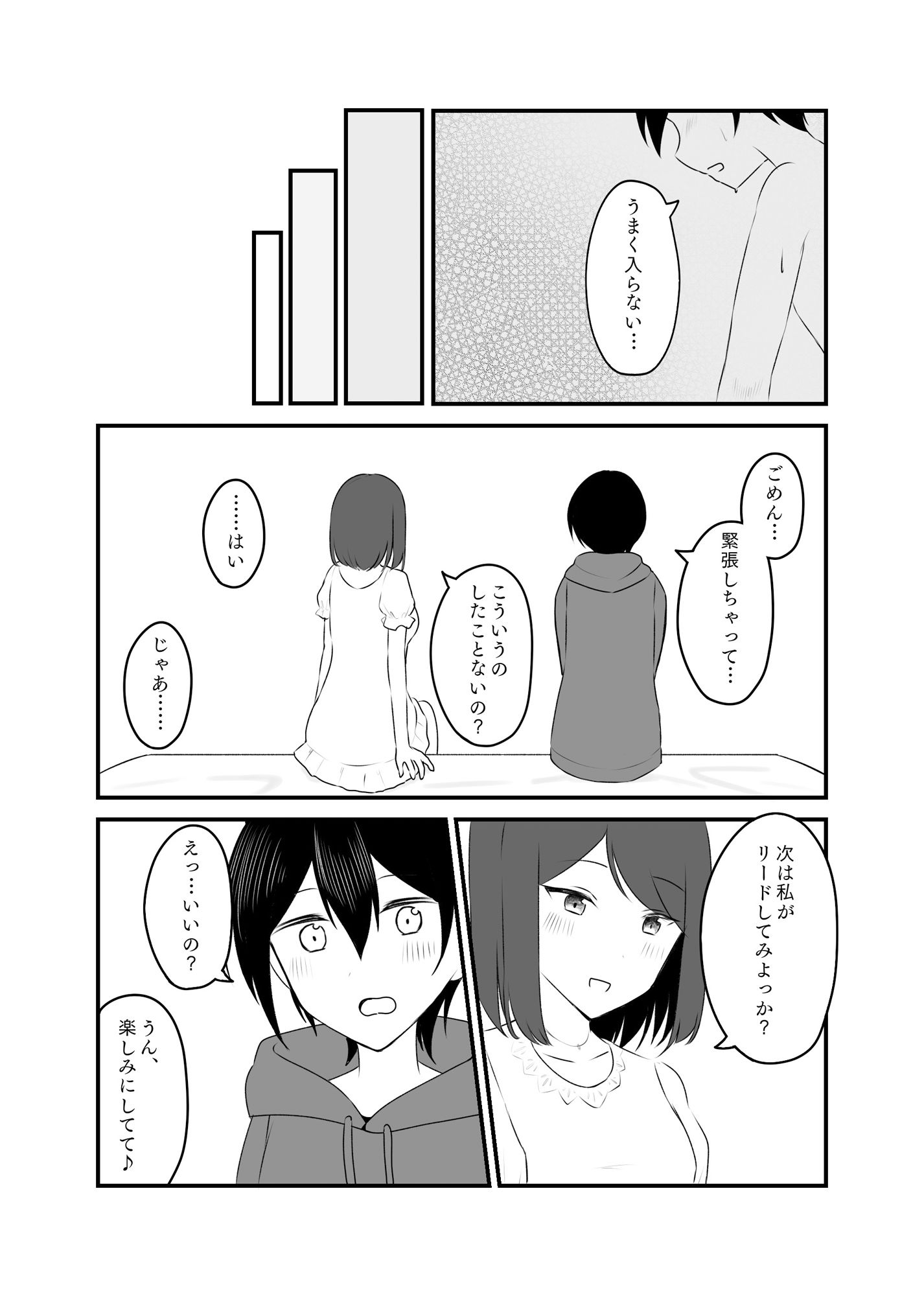 童貞卒業できなかったので、処女卒業した。 - サンプル画像 1