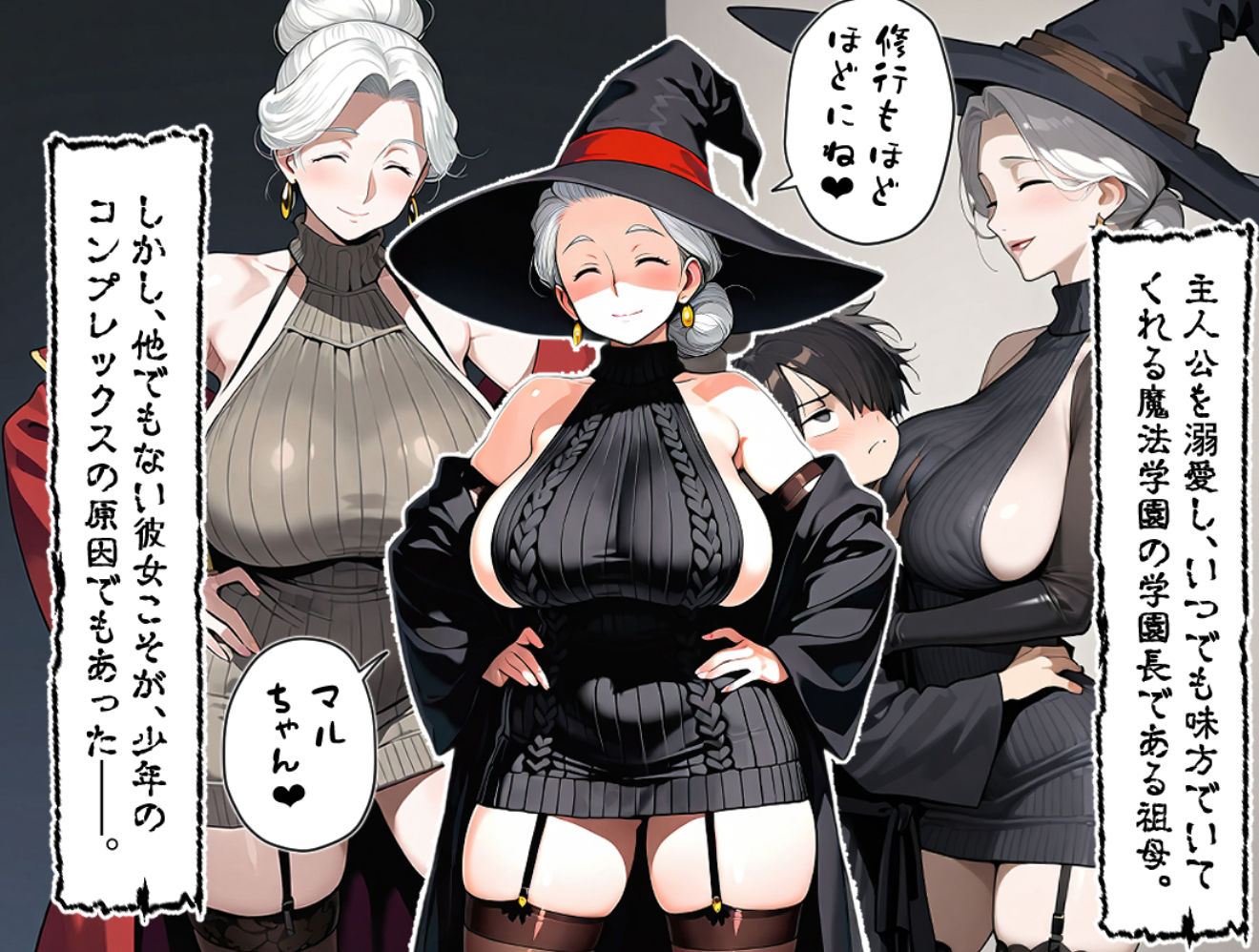 悪魔とボク〜おばあちゃんに催●洗脳っ！？〜 - サンプル画像 2