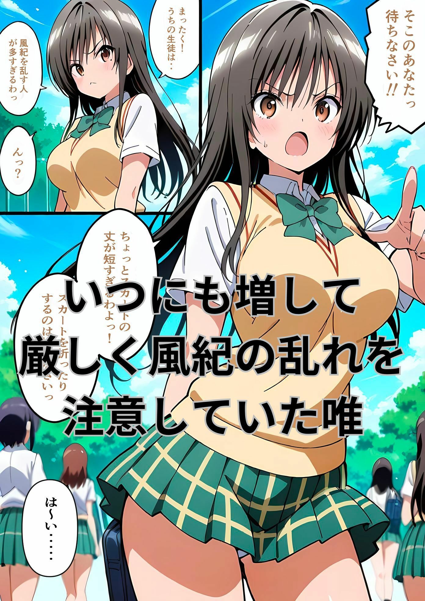 きもいおじさんにハレンチの気持ちよさをわからされちゃった小◯川唯 - サンプル画像 1