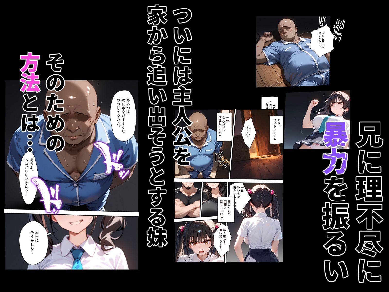 俺を挑発してくる生意気な妹をわからせる話 - サンプル画像 2